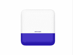 DS-PS1-E-WE (Blue Indicator) Беспроводной уличный оповещатель (синий индикатор)  AX PRO