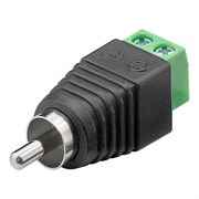 AMATEK, AVC-RCA-MT; Разъем RCA штекер с клеммной колодкой под винт