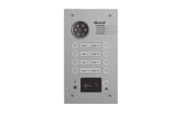 BAS-IP BA-08BD SILVER - Вызывная панель на 8 абонентов