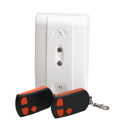 Лидер Тревожная кнопка для управления замком, 2 канала, 100-150м, 434 МГц, 2 брелока