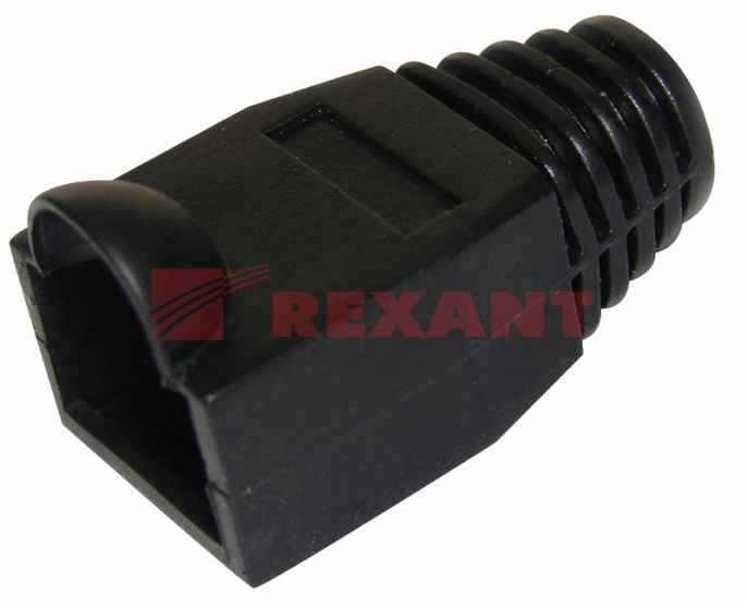 Колпачок RJ-45 черный REXANT 05-1210