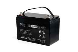 SKAT SB 12100 АКБ свинцово-кислотная тип AGM 12V 100Ач Iзар.30А, клеммы под болт М6