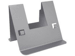 DS-KAB21-H монтажное основание для домофонов KH63/83 серий, сталь