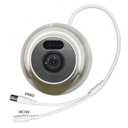 TSc-E2FA - Купольная видеокамера 4в1 (AHD, TVI, CVI, CVBS) 2 МП c микрофоном