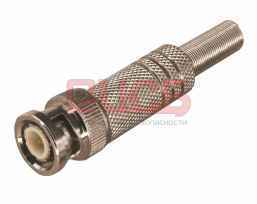 РАЗЪЁМ штекер BNC под винт с пружиной металл PROCONNECT 05-3073-4 