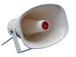 HP-30T  Громкоговоритель рупорный, всепогодный,  30/15Вт/100 В; 366х230х272 мм; пластик