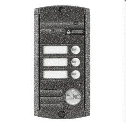 AVP-453 Proxy (color PAL антик) видеопанель, на 3 - абонента, накладная