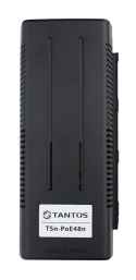 TSn-PoE48n PoE-инжектор для сетей10/100/1000 BaseT.Passive PoE, Вход:100-240В (AC), Выход: 48B