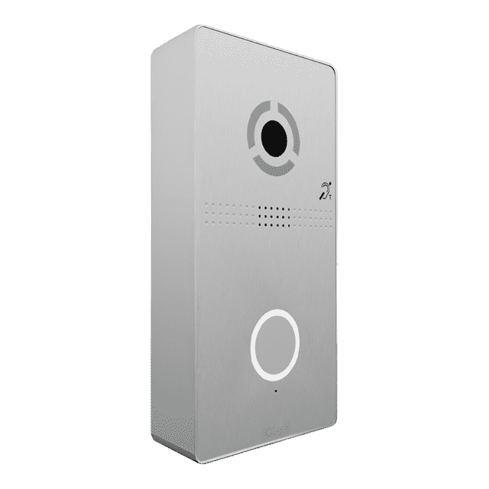 BAS-IP AV-04SDI SILVER - Вызывная панель индивидуальная.