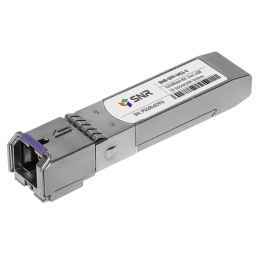 SNR-SFP-W53-3 SFP WDM 1000Base-BX, разъем SC, рабочая длина волны Tx/Rx: 1550/1310нм, дальность до 3