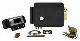 AT-EL101AB Электромеханический замок, накладной, универсальный (дверь наружу, внутрь)