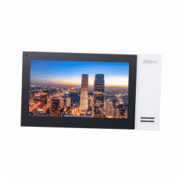 DH-VTH2421FW-P Монитор видеодомофона IP 7 дюймовый,  белый 1024x600 разрешение, ёмкостной сенсорный 