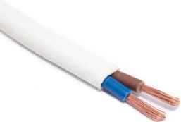 Провод ШВВП 2х0,75 мм² 200 м белый ГОСТ REXANT 01-8086-6