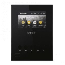 BAS-IP AU-04LA BLACK - Видеодомофон индивидуальный.