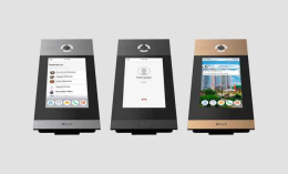 AA-14FB Silver Вызывная видеопанель многоабонентская