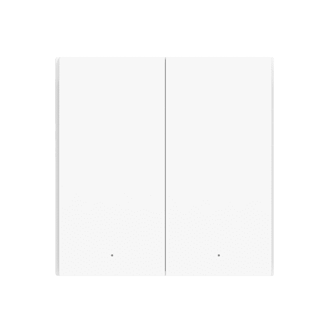 Беспроводной выключатель H1 (двуклавишный),  модель WRS-R02 AQARA