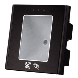 TS-RDR-QR Считыватель QR-кода и карт формата Mifare для врезного монтажа; интерфейсы Wiegand-26,-34,