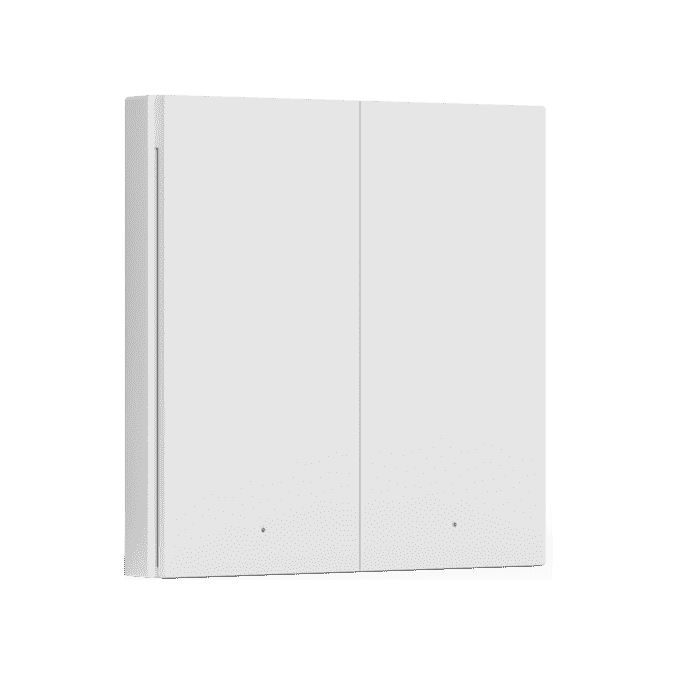 Беспроводной выключатель H1 (двуклавишный),  модель WRS-R02 AQARA