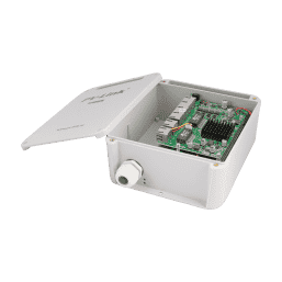 PV-POE04G2W PV-Link v.279 - 6 портовый коммутатор, всепогодное исполнение IP66, 4 х РоЕ 802.3af/at