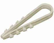Дюбель-хомут для крепления кабеля 11-18 (100 шт) 07-4502 REXANT 