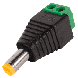 РАЗЪЕМ TS DC штекер питания с клемм. к., под винт LUX