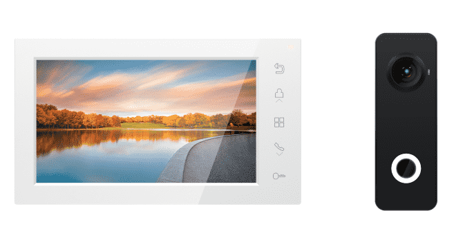 Amelie HD X kit (White) Комплект видеодомофона