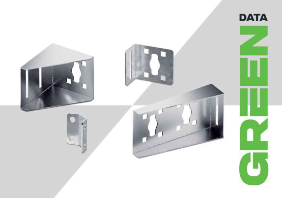 Кронштейны и монтажные профили DATA GREEN — высокая емкость и удобный монтаж