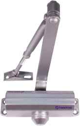 TS-DC085 серебро Доводчик дверной, усилие EN4, вес двери: 60-85 кг, ширина дверного полотна: 1100 мм