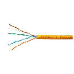 Кабель FTP  4PR  24AWG  4х2х0,51 CAT5e 305м Cu внутренний LSZH нг(А), оранжевый Skynet Premium