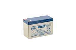 SKAT SB 1209S АКБ свинцово-кислотная тип AGM 12V 9Ач Iзар. 2,6 А, ножевые клеммы