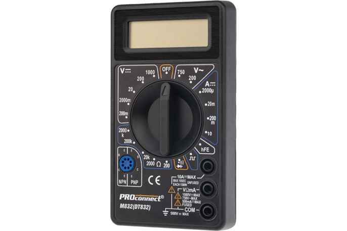 Портативный мультиметр M832(DT832) Proconnect 13-3012