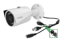 BOLID VCG-123 (3.6мм) Видеокамера цилиндрическая TVI, CVI, AHD, CVBS  уличная 2 МП 